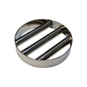 200mm Round Grid - Fully Welded (Dairy/Food Grade)