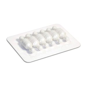 White Neodymium Pin Magnets | Card of 12