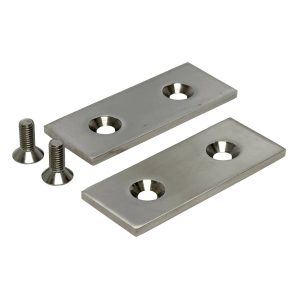 100mm x 40mm Stainless Steel End Plate & Bolts