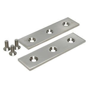 150mm x 40mm Stainless Steel End Plate & Bolts