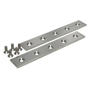 250mm x 40mm Stainless Steel End Plate & Bolts